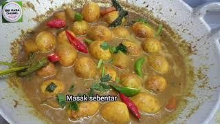 #56 Telur Masak Kurma