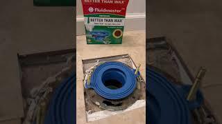 New Rubber Wax Seal for Toilets. Did I like it?! #diy #plumber #plumbing #toilet #bathroom