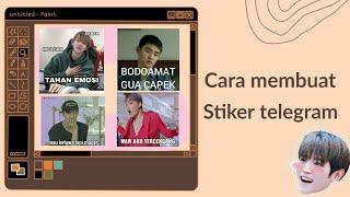 CARA MEMBUAT STIKER TELEGRAM | Bikin stiker telegram|Bikin stiker sendiri| ROLEPLAYER Telegram