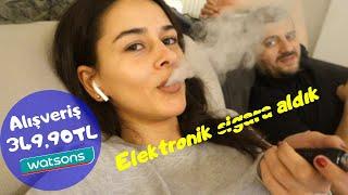 349 TL'lik WATSONS ALIŞVERİŞİ - EŞİMLE ANNEMLERE YAĞLAMA YEMEYE GİTTİK  vlog15