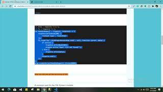 Node Js tutorial #03 Render HTML as Response | render html file in node using expressjs |Html output