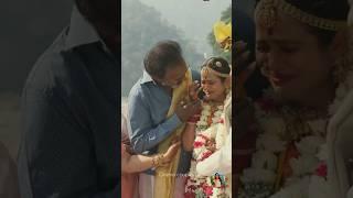 Actor Arun Pandi with daughter Ramya Pandian wedding celebration cute lovely family emotional video