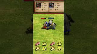 Elite Samurai vs Savar (AoE2) #Shorts