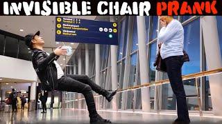 BEST OF  INVISIBLE CHAIR PRANK -Julien Magic