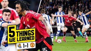 Yoro Keeps IMPROVING! Squad Tiring! 5 Things We Learned... Real Sociedad 1-1 Man United