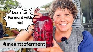 Learn to Ferment with me! #meanttoferment