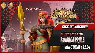 Best Talent Build for Boudica Prime!!