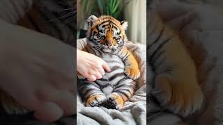 Adorable baby tiger moments!  #babytiger #tiger #wildlife #cute #adorable #bigcat #animal