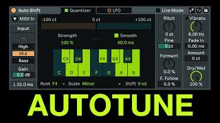 Ableton Autotune ENDLICH!  Auto Shift im 12.1 Update (Beta)