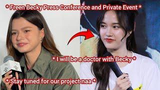 (FreenBeck) FREEN BECKY PRESS CONFERENCE AND PRIVATE EVENT!|FreenBecky Update