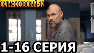 Склифосовский 12 сезон 1-16 серия - анонс и дата выхода (2024)