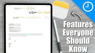 Apple Notes Just Got So Much Better! | Maximize Apple Notes with These iPadOS 18 Features!