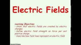 EM 01 - Electric Fields 1