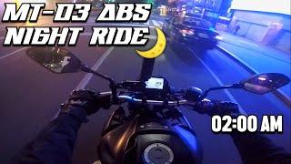 MADRUGADA por la CIUDAD de BUENOS AIRES, RODEMOS JUNTOS.. (YAMAHA MT-O3) 