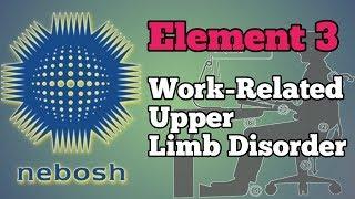 NEBOSH GC2 WORK-RELATED UPPER LIMB DISORDER