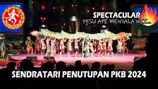 SPECTACULAR..‼️ SENDRATARI PENUTUPAN PKB 2024 MENYALA WII