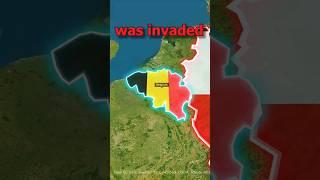 Why was Belgium invaded in WW2???