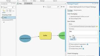 ExportProjectPackage in Model Builder, ArcGIS Pro