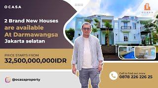 2 Brand New Houses are Available At Darmawangsa - Jakarta Selatan