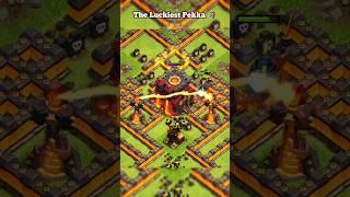 The Luckiest Pekka #clashofclans #coc #gaming #viralshorts