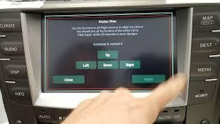 Tech Tip -how to use Display Offset function of VLine VL2 or VLite VT2 CarPlay® Android Auto® System