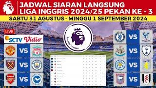 Jadwal Liga Inggris Pekan 3 - Man United vs Liverpool , Chelsea vs Crystal Palace - Live SCTV