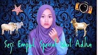 5 Tutorial Hijab Spesial Idul Adha Simpel - Segi Empat #NMY Hijab Tutorials