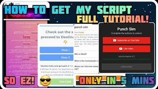 [UPDATED] HOW TO GET MY SCRIPT? - FULL TUTORIAL 