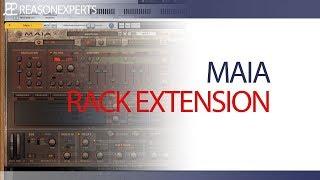 Maia Rack Extension quick review | Reason Rack Extension | ReasonExperts