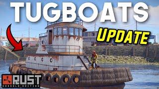 *NEW* Rust Console Tugboat UPDATE - Everything You Need to Know!