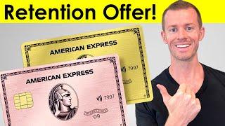 Amex Gold Retention Offer 2024 (Get Yours NOW!)
