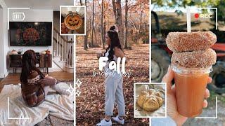 my ULTIMATE fall bucket list 2024 (autumn inspiration from a new england girlie)