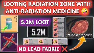 LOOTING RADIATION ZONE WITH ANTI-RADIATION MEDICINE  PUBG METRO ROYALE
