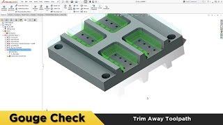 Gouge Checking - BobCAM for SOLIDWORKS™