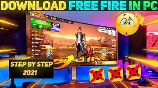 How To Download Free Fire In Pc - With Bluestacks 4gb Ram - Laptop 2021 Emulator For Low End Pc