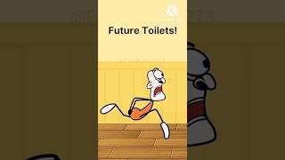 Future toilet #funny #comedy #anime #viral #shorts