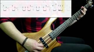 Kansas - Carry On Wayward Son (Bass Cover) (Play Along Tabs In Video)