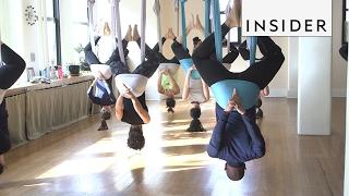 Antigravity Aerial Fitness classes make you taller