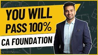 Best Strategy for CA Foundation Exams | 100% Pass ho jaoge bas itna karlo !