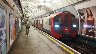 London Underground Victoria Line 2009 Stock Trains At Pimlico 18 April 2024