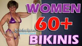 Older Women In Bikinis And Swimsuits | Attractive Granny Over 60