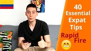 40 Important Expat Tips And Lessons | Rapid Fire | Part 1