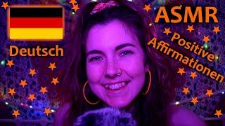 ASMR: Donnerstags Deutsch - Positive Affirmationen [Flüstern, Gehirnmassage]