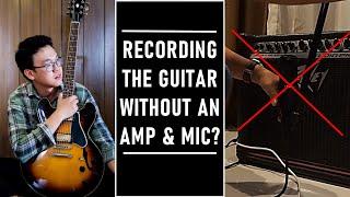 How To Record Your Guitar Without an Amp and Mic Tutorial | Ted and Kel