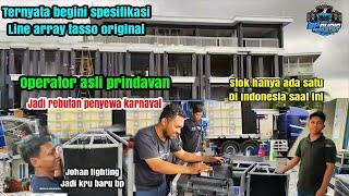 Jadi rebutan penyewa, ternyata begini penampakan line array tasso original bp audio