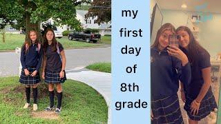 GRWM for my first day of 8th Grade!️| Lucia Stephanie