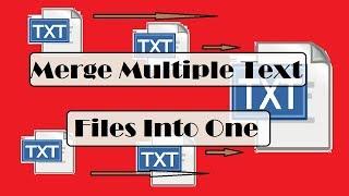 How to Merge multiple text files in a single text File | Merge text file in one | STWIRA