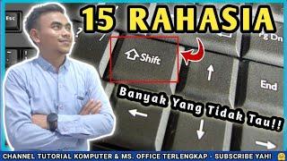 Fungsi Tombol SHIFT pada Keyboard Laptop atau Komputer | PART 137 Komputer