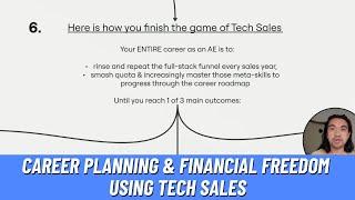 How to build wealth and financial freedom as a Tech Sales Account Executive