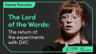 Gema Parreño (@Izertis)  - "The Lord of the Words" at the Code Europe 2023 Tech Festival in Krakow